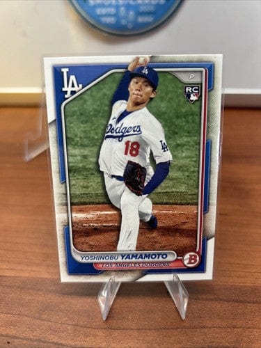 Cheap Sneaks Footwear/Sports Cards Baseball Card 2024 Bowman Baseball Yoshinobu Yamamoto Los Angeles Dodgers RC