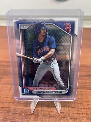 Cheap Sneaks Footwear/Sports Cards Baseball Card 2024 Bowman #BCP-88 Nazzan Zanetello Chrome Prospects