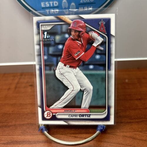 Cheap Sneaks Footwear/Sports Cards Baseball Card 2024 Bowman #BP-73 Capri Ortiz 1st Bowman Paper Los Angeles Angels