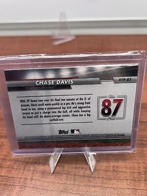Cheap Sneaks Footwear/Sports Cards Baseball Card 2024 Bowman #BTP-87 Chase Davis Bowman Scouts' Top 100