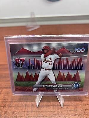 Cheap Sneaks Footwear/Sports Cards Baseball Card 2024 Bowman #BTP-87 Chase Davis Bowman Scouts' Top 100