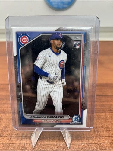 Cheap Sneaks Footwear/Sports Cards Baseball Card 2024 Bowman Chrome - #38 Alexander Canario (RC)