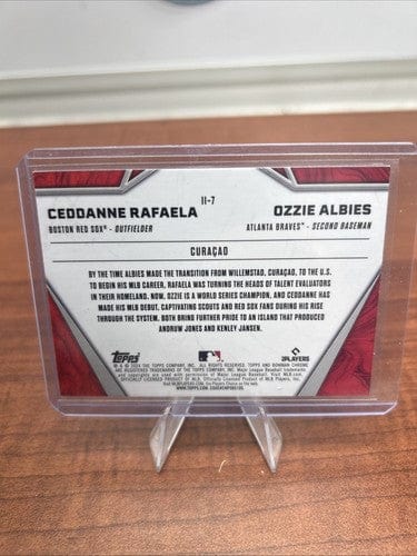 Cheap Sneaks Footwear/Sports Cards Baseball Card 2024 Bowman Chrome International Impact #II-7 Ceddanne Rafaela & Ozzie
