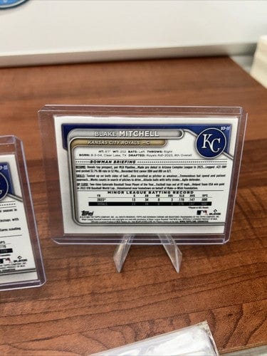 Cheap Sneaks Footwear/Sports Cards Baseball Card 2024 Bowman Chrome Kansas City Royals Dickey,Nivens, Mitchell,Roccafor