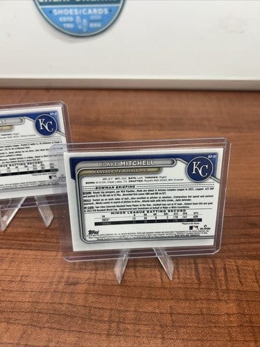 Cheap Sneaks Footwear/Sports Cards Baseball Card 2024 Bowman Chrome Kansas City Royals Ruiz,Dickey,Nivens, Mitchell