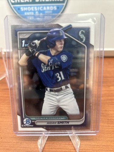 Cheap Sneaks Footwear/Sports Cards Baseball Card 2024 Bowman Chrome Prospects #BCP-45 Aidan Smith Seattle Mariners