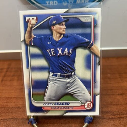 Cheap Sneaks Footwear/Sports Cards Baseball Card 2024 Bowman Corey Seager #24 Texas Rangers