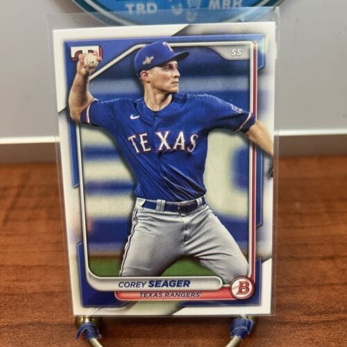Cheap Sneaks Footwear/Sports Cards Baseball Card 2024 Bowman Corey Seager #24 Texas Rangers