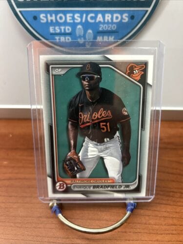 Cheap Sneaks Footwear/Sports Cards Baseball Card 2024 Bowman Prospect Base #BP-149 Enrique Bradfield Jr. Baltimore Orio