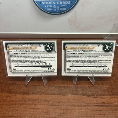 Cheap Sneaks Footwear/Sports Cards Baseball Card 2024 BOWMAN PROSPECT BASE OAKLAND ATHLETICS - JACOB WILSON #BP-3