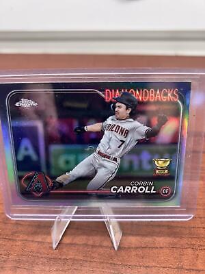 Cheap Sneaks Footwear/Sports Cards Baseball Card 2024 Topps #156 Corbin Carroll Gold Foil