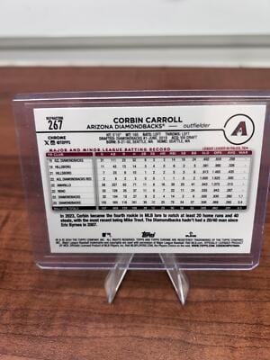 Cheap Sneaks Footwear/Sports Cards Baseball Card 2024 Topps #156 Corbin Carroll Gold Foil