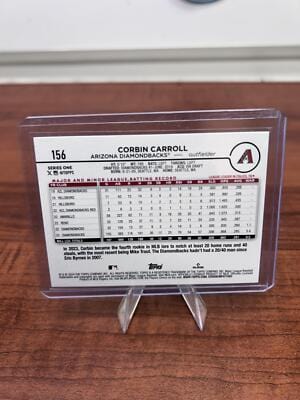 Cheap Sneaks Footwear/Sports Cards Baseball Card 2024 Topps #156 Corbin Carroll Royal Blue