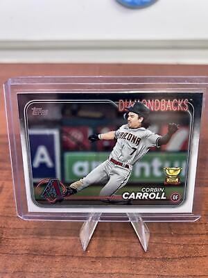 Cheap Sneaks Footwear/Sports Cards Baseball Card 2024 Topps #156 Corbin Carroll Royal Blue