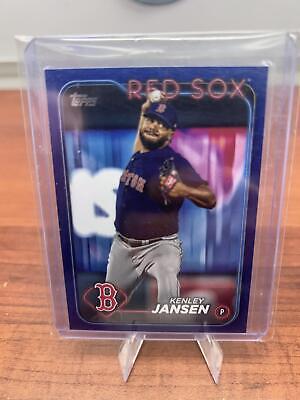Cheap Sneaks Footwear/Sports Cards Baseball Card 2024 Topps #267 Kenley Jansen Royal Blue