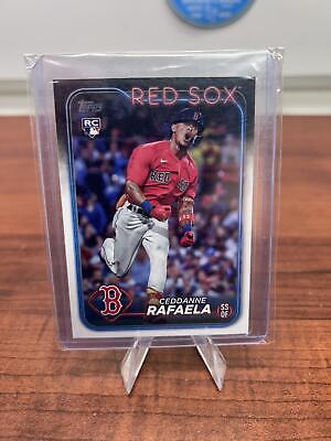 Cheap Sneaks Footwear/Sports Cards Baseball Card 2024 Topps #313 Ceddanne Rafaela Rainbow Foil