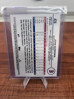 Cheap Sneaks Footwear/Sports Cards Baseball Card 2024 Topps #426 John Schreiber Royal Blue