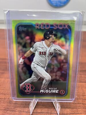 Cheap Sneaks Footwear/Sports Cards Baseball Card 2024 Topps #474 Reese McGuire Gold Foil