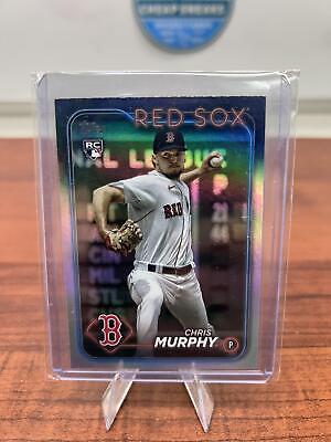 Cheap Sneaks Footwear/Sports Cards Baseball Card 2024 Topps #73 Chris Murphy Rainbow Foil