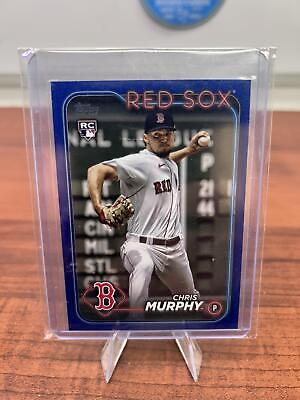 Cheap Sneaks Footwear/Sports Cards Baseball Card 2024 Topps #73 Chris Murphy Royal Blue