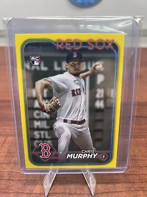Cheap Sneaks Footwear/Sports Cards Baseball Card 2024 Topps #73 Chris Murphy Yellow