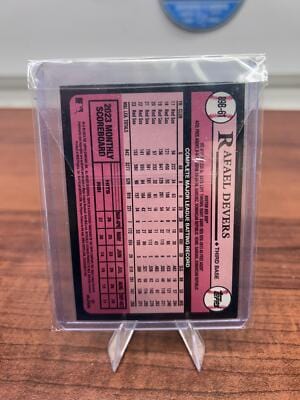 Cheap Sneaks Footwear/Sports Cards Baseball Card 2024 Topps #89B-61 Rafael Devers 1989 Topps Baseball 35th Anniversary