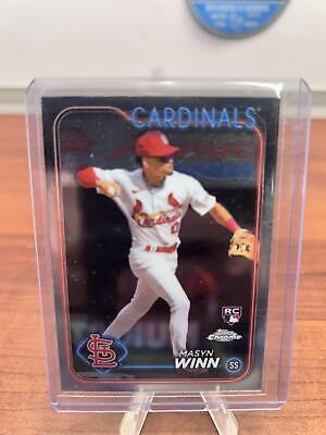 Cheap Sneaks Footwear/Sports Cards Baseball Card 2024 Topps Chrome #189 Masyn Winn