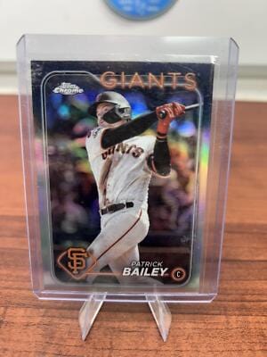 Cheap Sneaks Footwear/Sports Cards Baseball Card 2024 Topps Chrome #194 Patrick Bailey