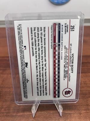 Cheap Sneaks Footwear/Sports Cards Baseball Card 2024 Topps Chrome #251 Victor Scott