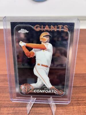 Cheap Sneaks Footwear/Sports Cards Baseball Card 2024 Topps Chrome #256 Michael Conforto