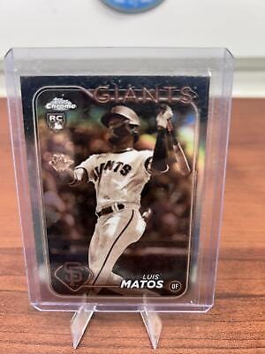 Cheap Sneaks Footwear/Sports Cards Baseball Card 2024 Topps Chrome #270 Luis Matos Sepia Refractors