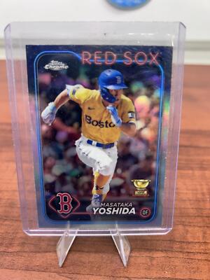 Cheap Sneaks Footwear/Sports Cards Baseball Card 2024 Topps Chrome #63 Masataka Yoshida Refractors