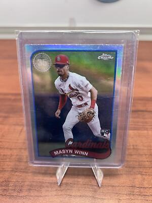 Cheap Sneaks Footwear/Sports Cards Baseball Card 2024 Topps Chrome #89CB-17 Masyn Winn 1989 Topps Baseball 35th Anniver