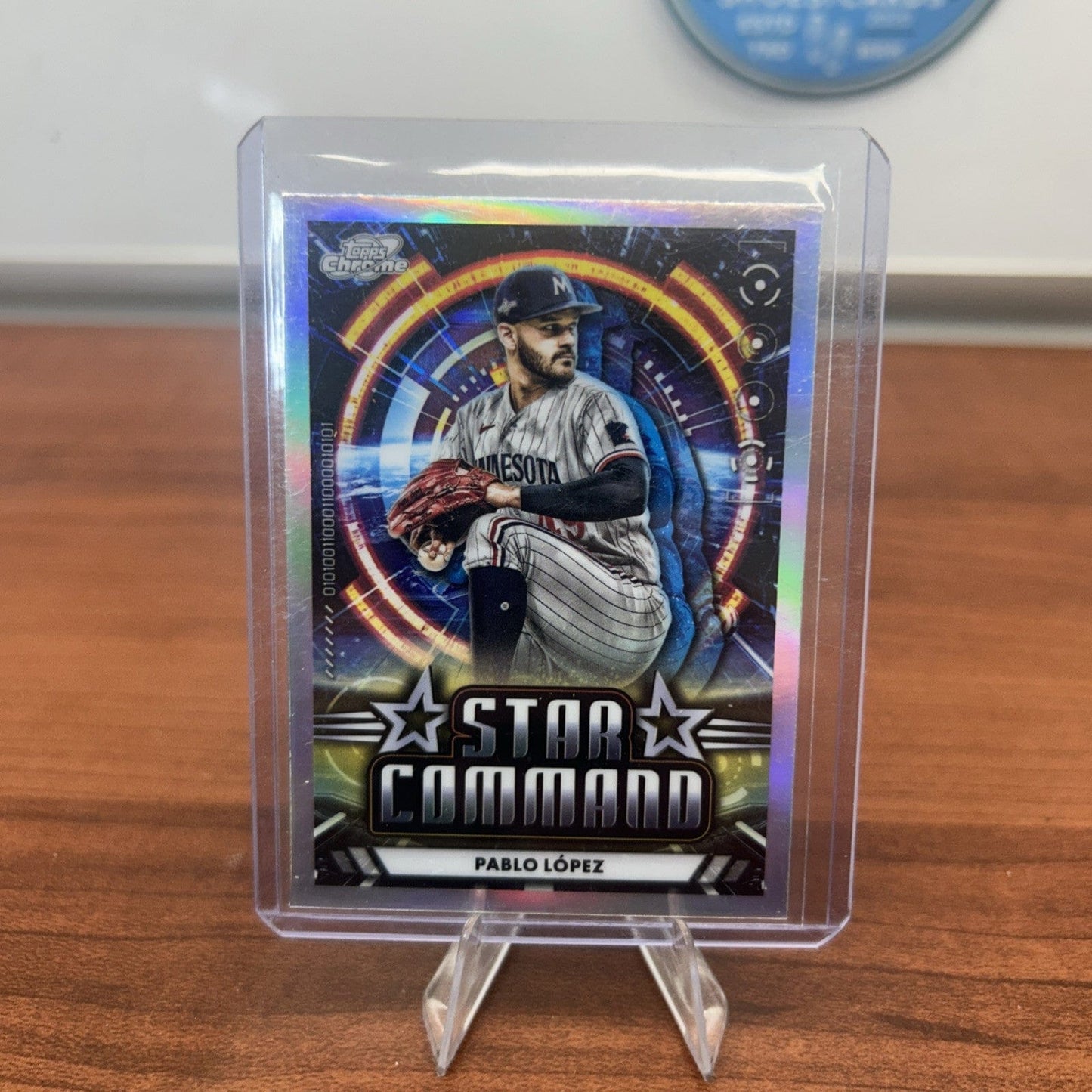 Cheap Sneaks Footwear/Sports Cards Baseball Card 2024 Topps Chrome Cosmic Pablo Lopez Star Command #SC-15 Twins