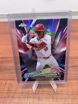 Cheap Sneaks Footwear/Sports Cards Baseball Card 2024 Topps Chrome #FS-6 Jordan Walker Future Stars
