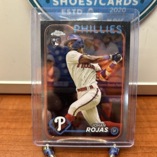 Cheap Sneaks Footwear/Sports Cards Baseball Card 2024 Topps Chrome Rookie #273 Johan Rojas Philadelphia Phillies