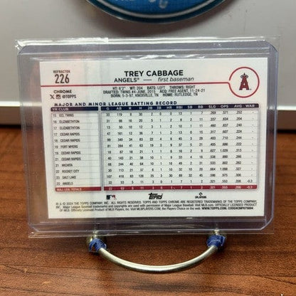 Cheap Sneaks Footwear/Sports Cards Baseball Card 2024 Topps Chrome Trey Cabbage RC Los Angeles Angels #226
