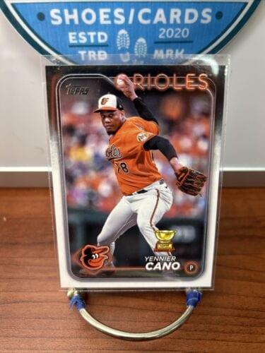 Cheap Sneaks Footwear/Sports Cards Baseball Card 2024 Topps Series 1 #158 Yennier Cano Baltimore Orioles Baseball Card