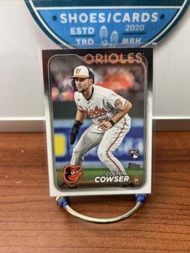 Cheap Sneaks Footwear/Sports Cards Baseball Card 2024 Topps Series 1 #257 Colton Cowser Baltimore Orioles RC Rookie