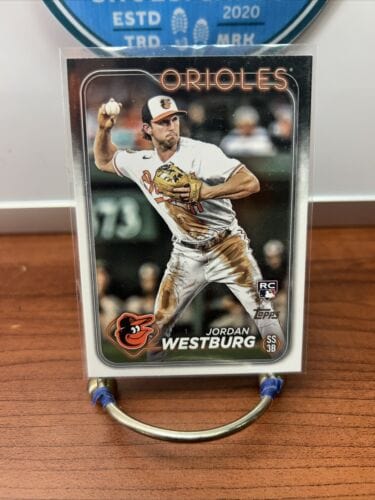 Cheap Sneaks Footwear/Sports Cards Baseball Card 2024 Topps Series 1 - #66 Jordan Westburg (RC)
