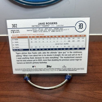 Cheap Sneaks Footwear/Sports Cards Baseball Card 2024 Topps Series 1 Jake Rogers Detroit Tigers #302 Baseball Card