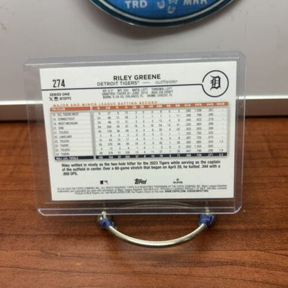 Cheap Sneaks Footwear/Sports Cards Baseball Card 2024 Topps Series 1 RILEY GREENE Future Stars Parallel Detroit Tigers