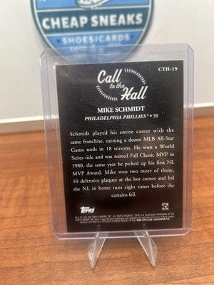 Cheap Sneaks Footwear/Sports Cards Baseball Card 2025 Topps Series 1 Topps Baseball Call to the Hall  #CTH-19 Mike Schm