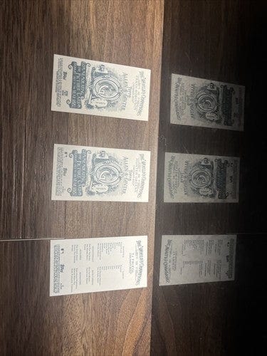 Cheap Sneaks Footwear/Sports Cards Baseball Card 3 Mini Allen Ginter 2022 Cards Cincinnati Reds Frankie Robinson, Green
