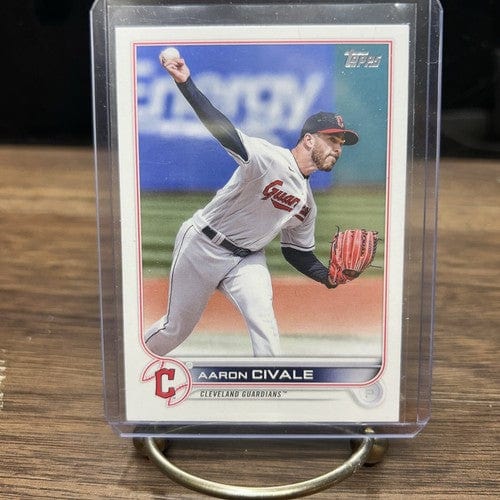 Cheap Sneaks Footwear/Sports Cards Baseball Card Aaron  Civale 2022 Topps Update Series Cleveland Guardians Baseball Ca