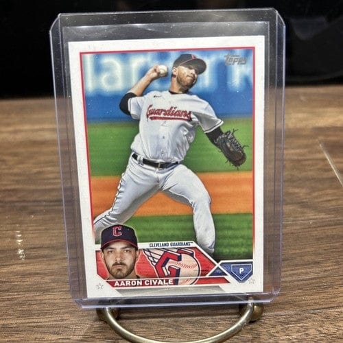 Cheap Sneaks Footwear/Sports Cards Baseball Card Aaron Civale 2023 Topps Series 2 Cleveland Guardians Baseball Card#433