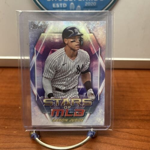 Cheap Sneaks Footwear/Sports Cards Baseball Card Aaron Judge 2023 Topps  Stars of MLB #SMLBC-13 New York Yankees