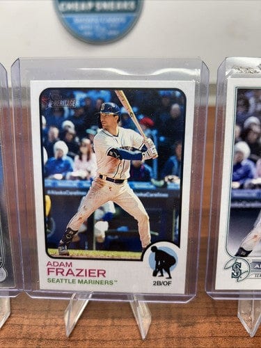 Cheap Sneaks Footwear/Sports Cards Baseball Card Adam Frazier Lot 2022 Topps Chrome Prism Refractor/ Base #47+ 22 Topps