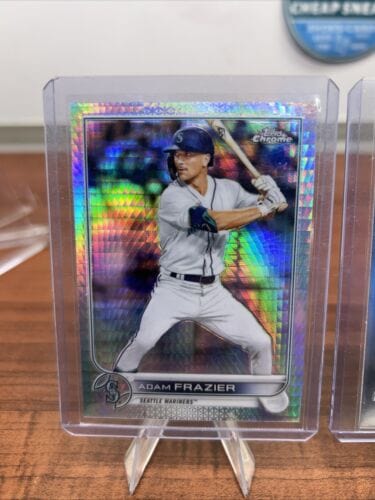 Cheap Sneaks Footwear/Sports Cards Baseball Card Adam Frazier Lot 2022 Topps Chrome Prism Refractor/ Base #47+ 22 Topps