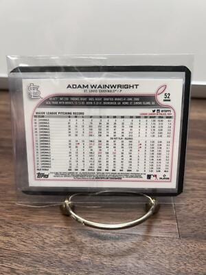 Cheap Sneaks Footwear/Sports Cards Baseball Card Adam Wainwright 2022 Topps Chrome Pink Refractor #52 St. Louis Cardina